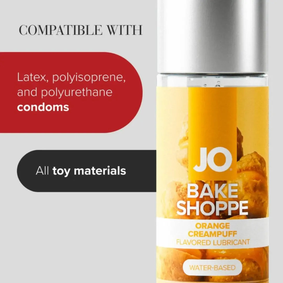 Vandens pagrindo lubrikantas JO Bake Shoppe Orange Creampuff, 60 ml