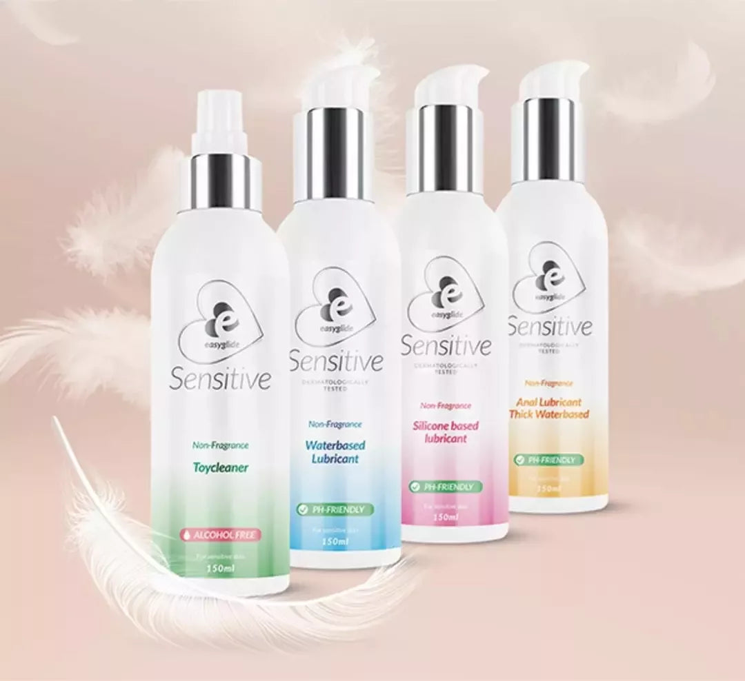 Vandens pagrindu sukurtas lubrikantas EasyGlide Sensitive 150 ml – jautriai odai