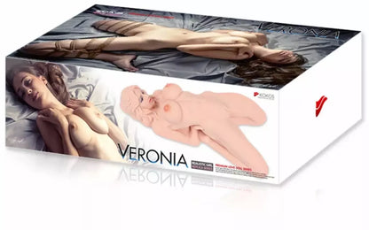 Veronia Intimate Machine TPR dvigubo įėjimo didelis modelis