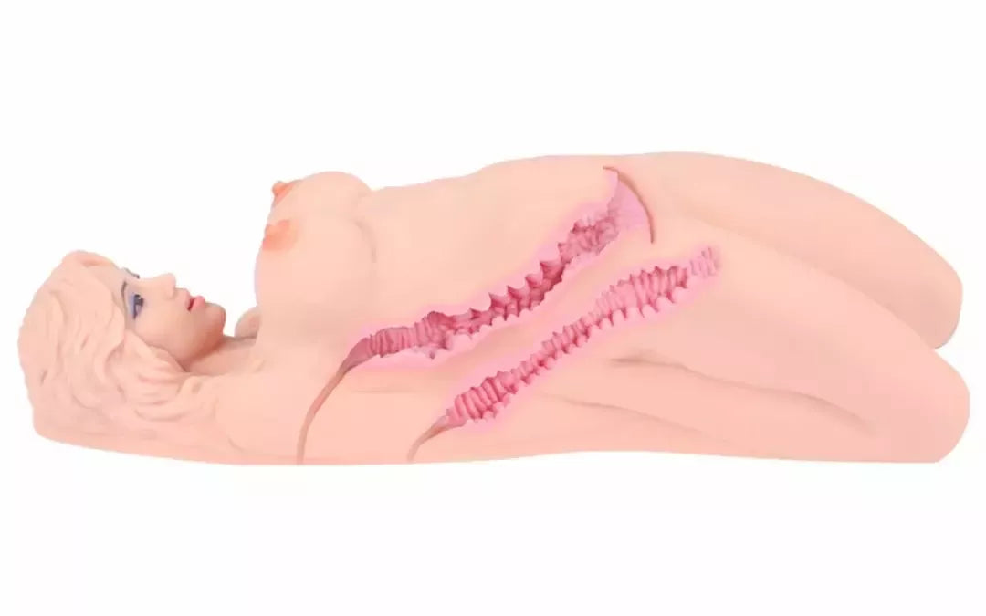 Veronia Intimate Machine TPR dvigubo įėjimo didelis modelis