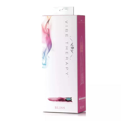 Vibe Therapy Bliss Pink silikoninis intymus prietaisas 26cm vandeniui atsparus 7 režimai