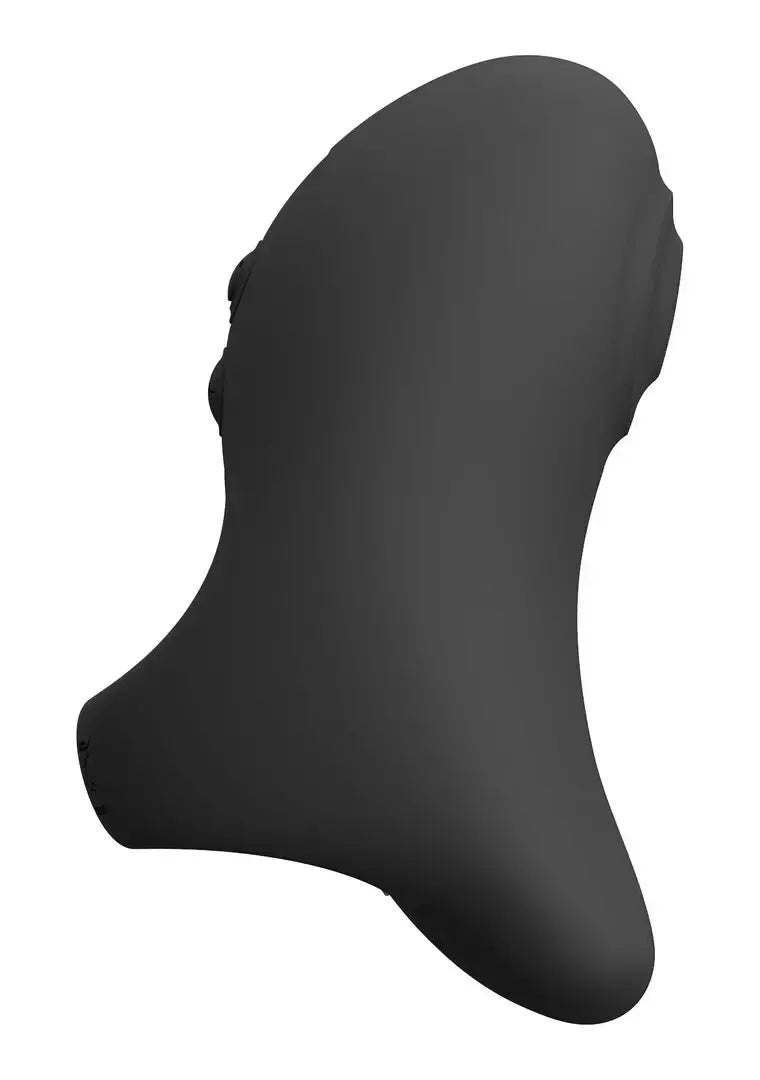 VIVE Hana Black – ergonomiškas pulsuojančių bangų pirštinis vibratorius su įkrovimo funkcija