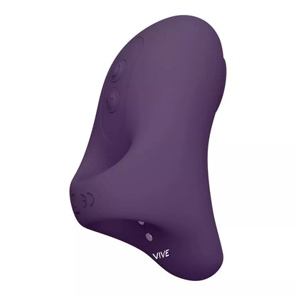 VIVE Hana Pulse Wave pirštinis vibratorius, violetinis – ergonomiškas, 10 režimų, atsparus vandeniui