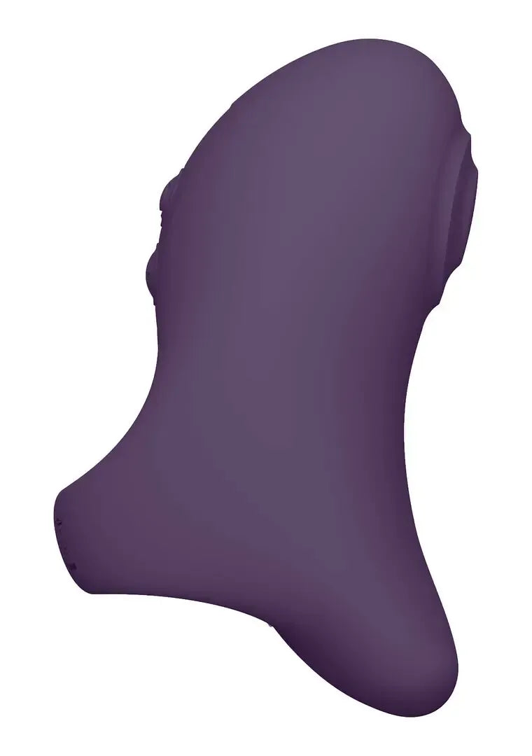 VIVE Hana Pulse Wave pirštinis vibromasuoklis, violetinis – ergonomiškas, 10 režimų, atsparus vandeniui
