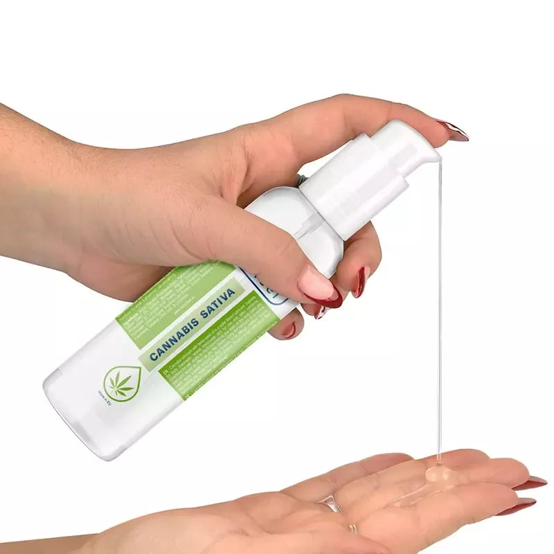 WATERFEEL vandens pagrindo lubrikantas Cannabis Aroma 150 ml – kanapių sėklų aliejaus formulė