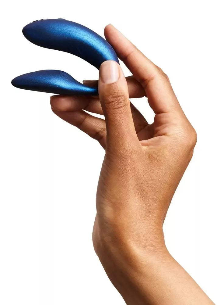 We-Vibe Chorus Cosmic Blue – dviejų variklių intymi sistema, reguliuojama, valdoma išmaniąja programėle