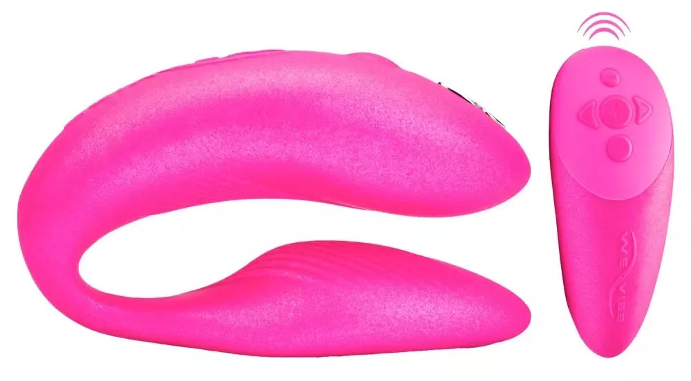We-Vibe Chorus Cosmic Pink lankstus dviejų variklių intymus įrenginys