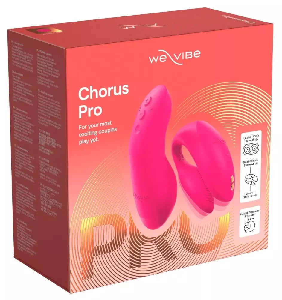 We-Vibe Chorus Pro Electric – pažangus intymus prietaisas poroms, rožinis