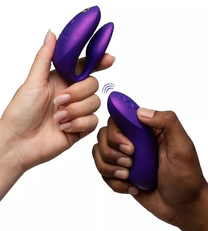 WE-VIBE Chorus Pro lankstus poroms skirtas prietaisas „Cosmic Purple“, 3 varikliai, valdymas programėle