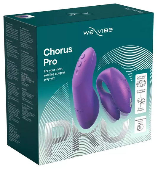 WE-VIBE Chorus Pro lankstus poroms skirtas prietaisas „Cosmic Purple“, 3 varikliai, valdymas programėle