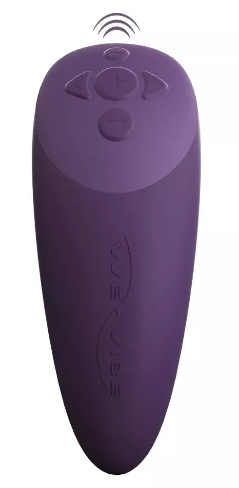 We-Vibe Chorus Purple – lankstus dviejų variklių intymus prietaisas su nuotolinio valdymo pulteliu