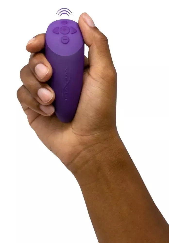 We-Vibe Chorus Purple – lankstus dviejų variklių intymus prietaisas su nuotolinio valdymo pulteliu