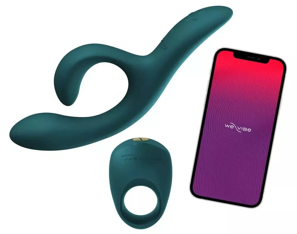 „We-Vibe Date Night Set Nova 2 & Pivot“ – atsparus vandeniui, suderinamas su programėle