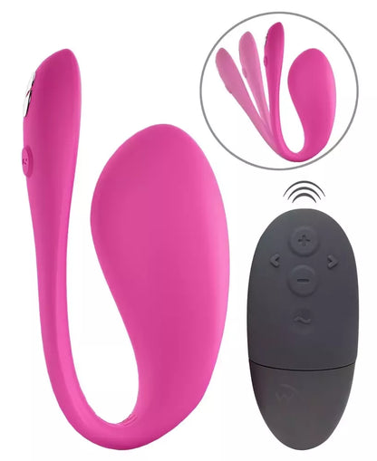 We-Vibe Jive 2 išmanusis nešiojamas vibratorius – mėlynas, valdomas pulteliu ir programėle