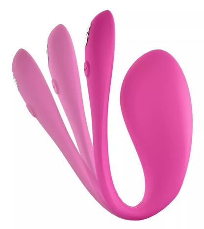 We-Vibe Jive 2 išmanusis nešiojamas vibratorius – mėlynas, valdomas pulteliu ir programėle