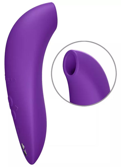 We-Vibe Melt 2 Purple – Kompaktiškas oro pulso stimuliatorius, 13,8 cm