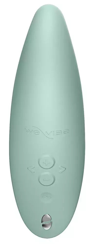 We-Vibe Melt 2 Sage intymus oro impulsų prietaisas, 12 intensyvumo lygių, atsparus vandeniui