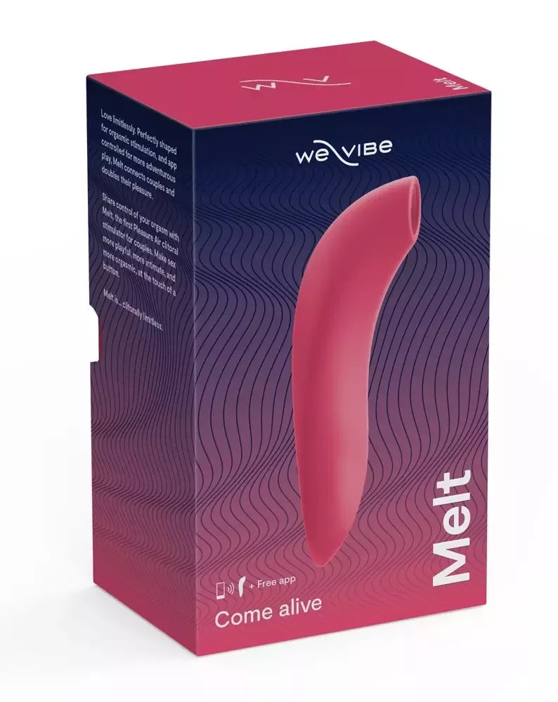 We-Vibe Melt intymus oro pulso prietaisas, 12 režimų, valdymas programėle, silikoninis