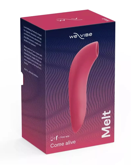We-Vibe Melt intymus oro pulso prietaisas, 12 režimų, valdymas programėle, silikoninis