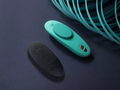 We-Vibe Moxie+ Aqua diskretiškas nešiojamas vibro-kiaušinis su nuotolinio valdymo pulteliu ir programėle