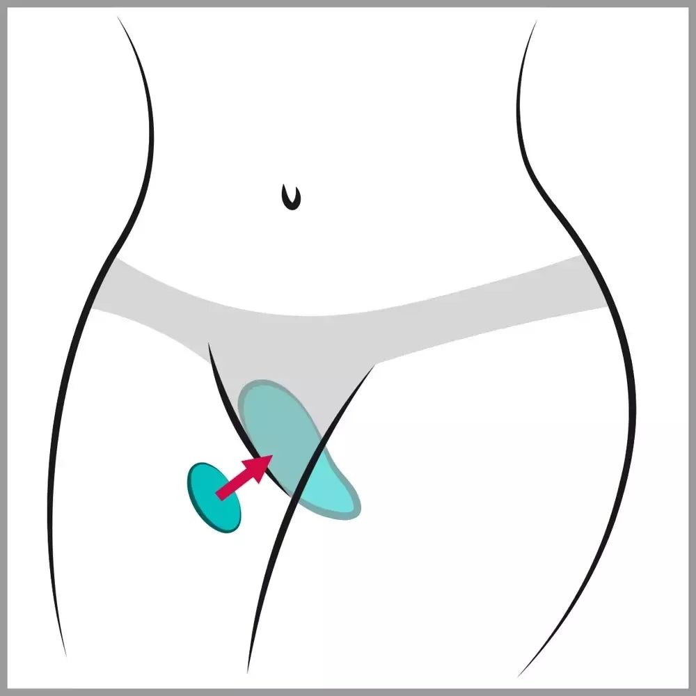 We-Vibe Moxie+ Aqua diskretiškas nešiojamas vibro-kiaušinis su nuotolinio valdymo pulteliu ir programėle