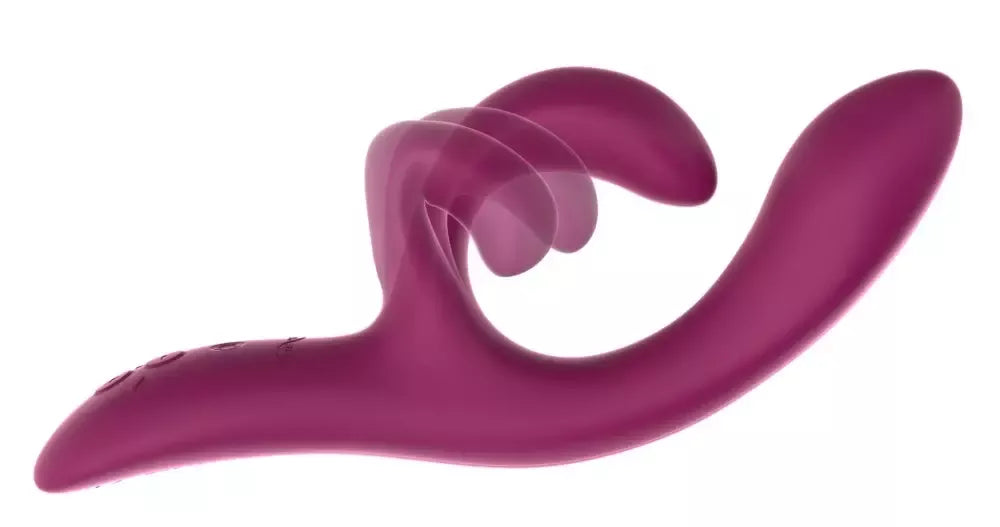 We-Vibe Nova 2 Fuchsia – dvigubo poveikio lankstus intymus prietaisas, 205 mm