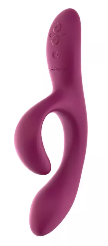 We-Vibe Nova 2 Fuchsia – dvigubo poveikio lankstus intymus prietaisas, 205 mm