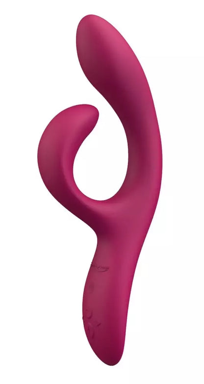We-Vibe Nova 2 Fuchsia – dvigubo poveikio lankstus intymus prietaisas, 205 mm