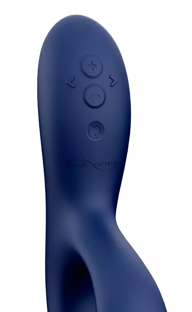 We-Vibe Nova 2 Midnight Blue dvigubos stimuliacijos prietaisas, lankstus, valdomas programėle