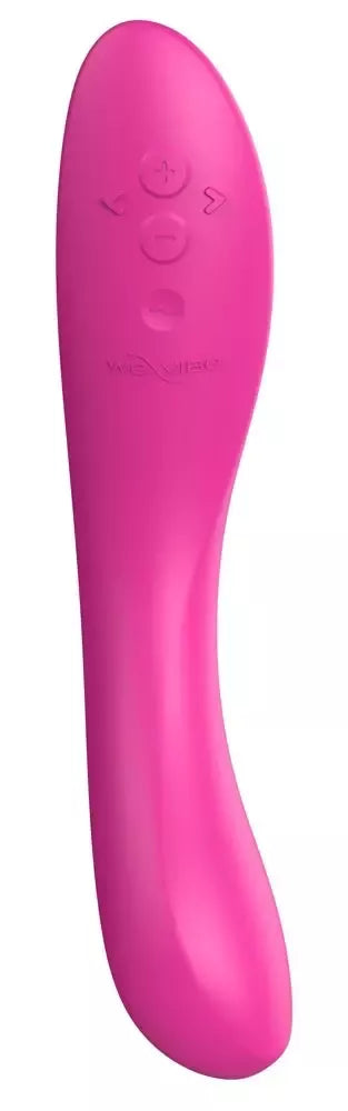 We-Vibe Rave 2 Fuchsia išmanusis dviejų variklių lankstus silikoninis įrenginys