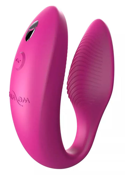 We-Vibe Sync 2 Pink – lankstus silikoninis porų vibratorius, valdomas programėle