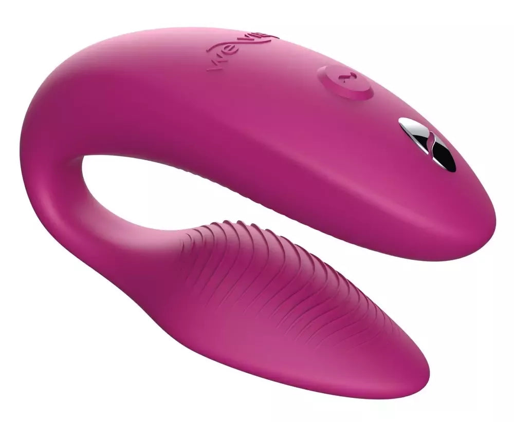 We-Vibe Sync 2 Pink – lankstus silikoninis porų vibratorius, valdomas programėle