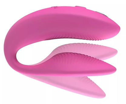 We-Vibe Sync 2 Pink – lankstus silikoninis porų vibratorius, valdomas programėle