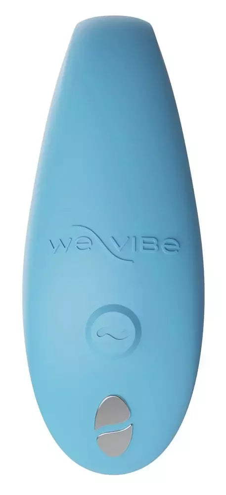 We-Vibe Sync Go Turquoise dvigubas vibratorius poroms, valdomas programėle, 7,7 cm
