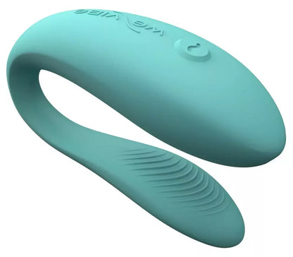 We-Vibe Sync Lite Aqua nešiojamas prietaisas poroms, valdomas programėle, mėlynas
