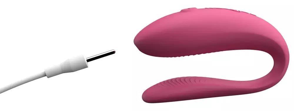 We-Vibe Sync Lite Pink – programėle valdomas lankstus intymus įrenginys