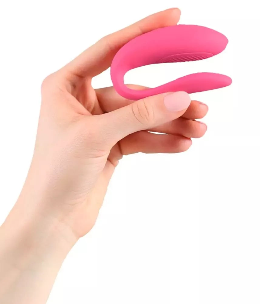 We-Vibe Sync Lite Pink – programėle valdomas lankstus intymus įrenginys
