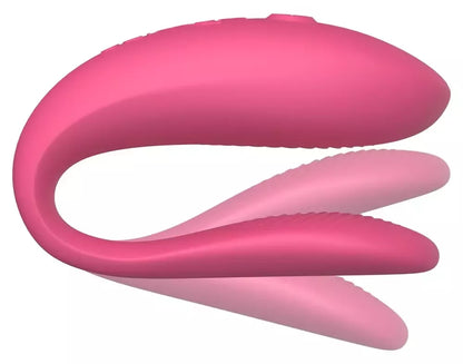 We-Vibe Sync Lite Pink – programėle valdomas lankstus intymus įrenginys