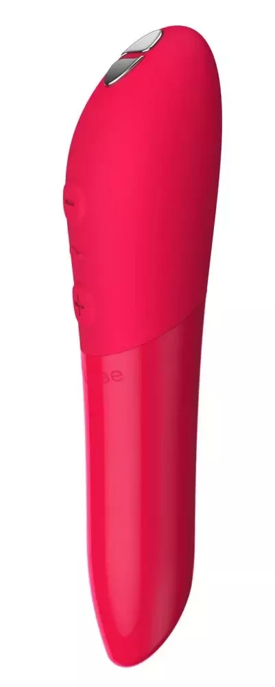 We-Vibe Tango X Cherry Red kompaktiškas intymus prietaisas, 8 greičiai