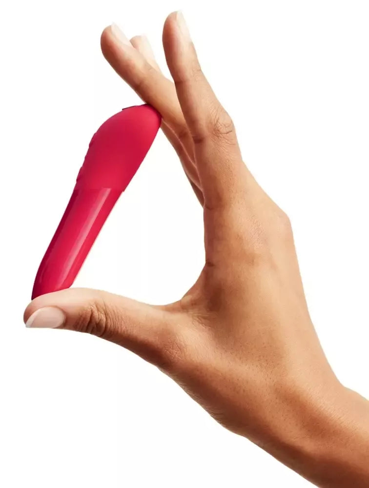 We-Vibe Tango X Cherry Red kompaktiškas intymus prietaisas, 8 greičiai