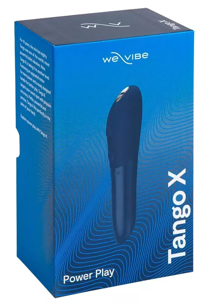 We-Vibe Tango X Midnight Blue tikslus įkraunamas masažuoklis 10 cm