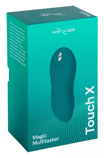 We-Vibe Touch X Green Velvet – kompaktiškas įkraunamas intymusis prietaisas