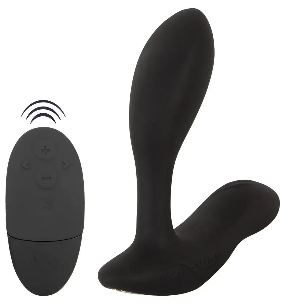 We-Vibe Vector+ Charcoal Black lankstus intymus prietaisas su dviem varikliais