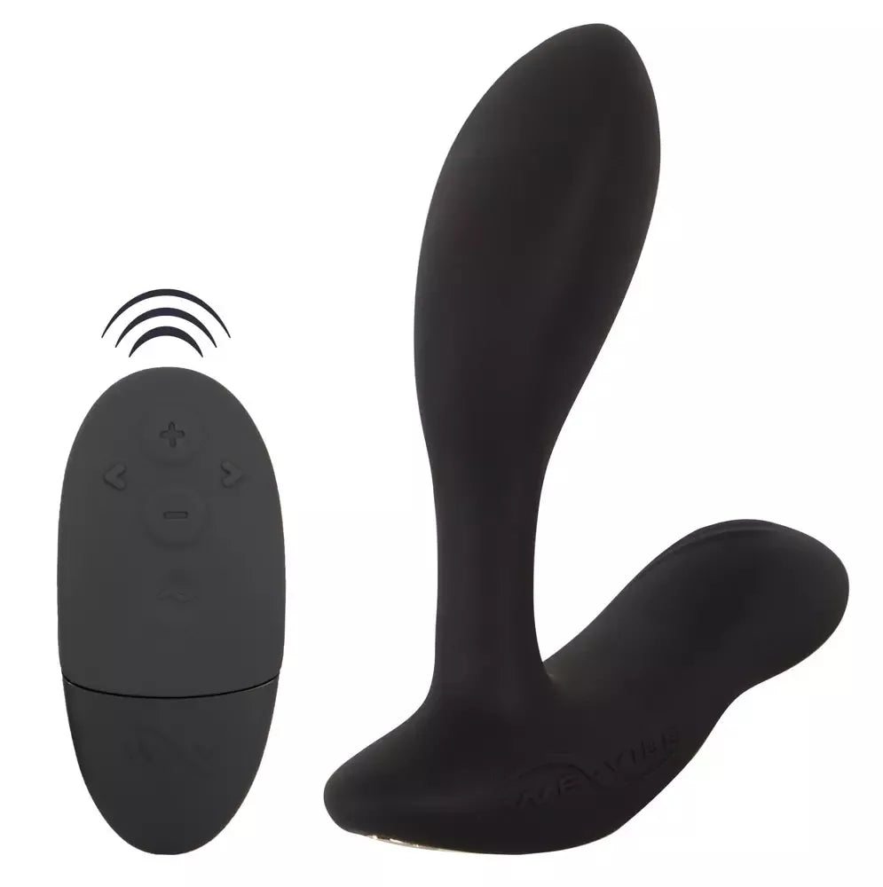 WE-VIBE Vector+ išmanusis analinis įrenginys, Charcoal Black, valdomas programėle