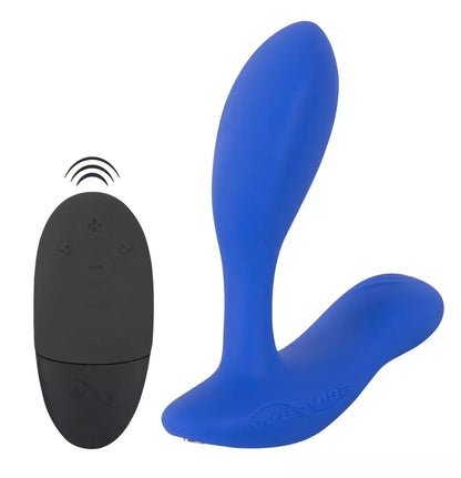 We-Vibe Vector+ Royal Blue – lankstus intymios gerovės prietaisas, 10 režimų