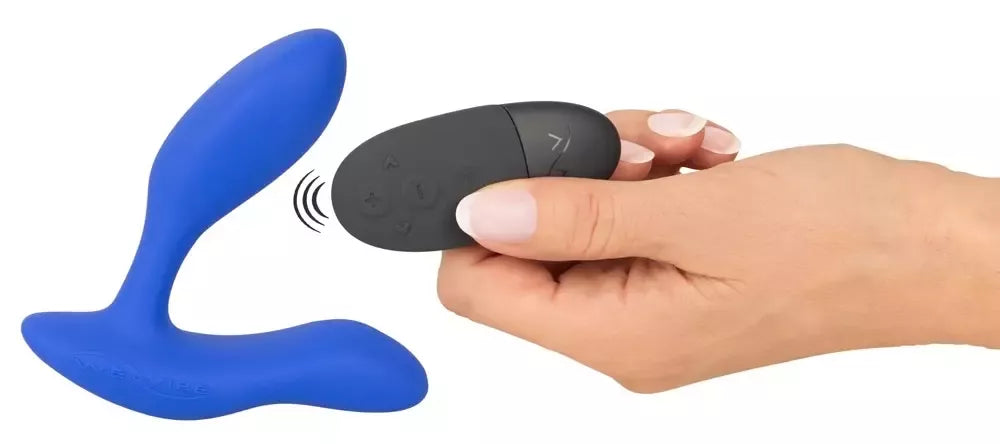 We-Vibe Vector+ Royal Blue – lankstus intymios gerovės prietaisas, 10 režimų