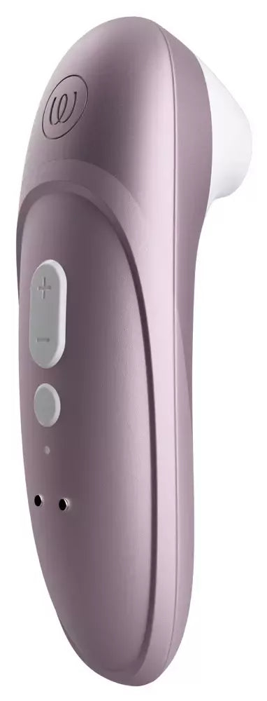 Womanizer Pro Lilac – kompaktiškas oro impulsų stimuliatorius, 11 intensyvumo lygių, atsparus vandeniui
