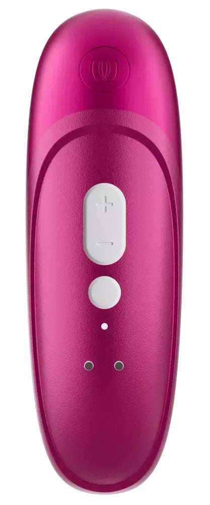 Womanizer Pro Pink su „Air Pulse“ technologija, 11 lygių, atsparus vandeniui, kompaktiškas