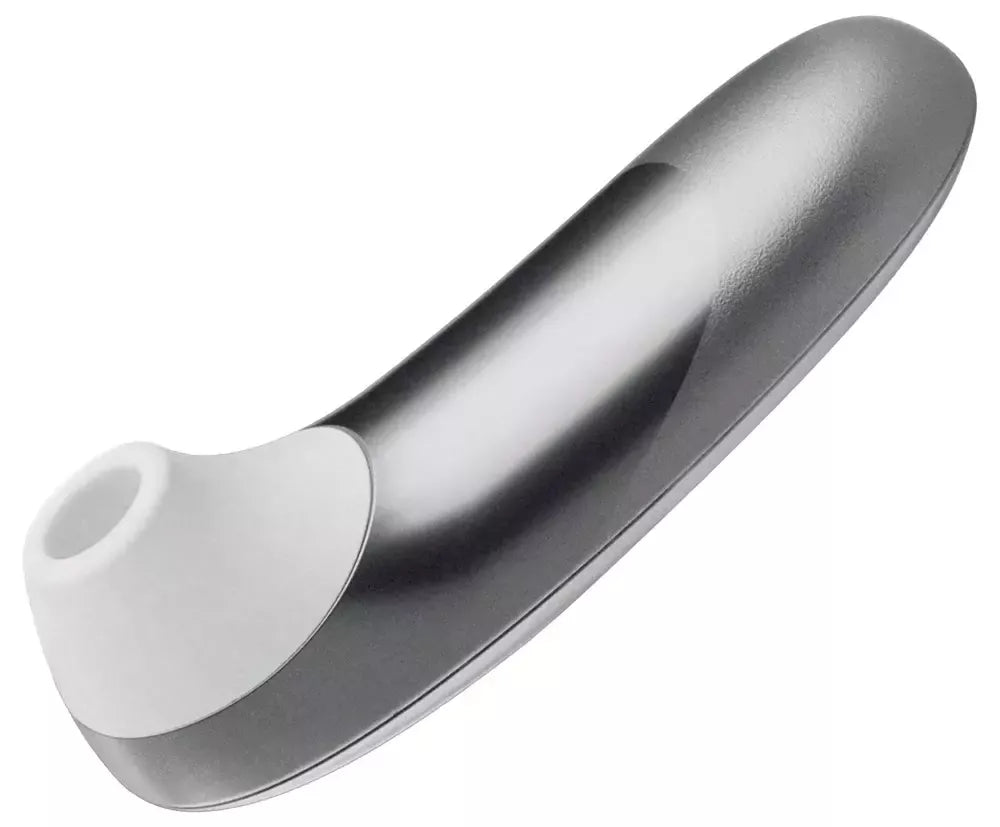 Womanizer Pro Silver – kompaktiška oro technologijų sistema, 11 režimų