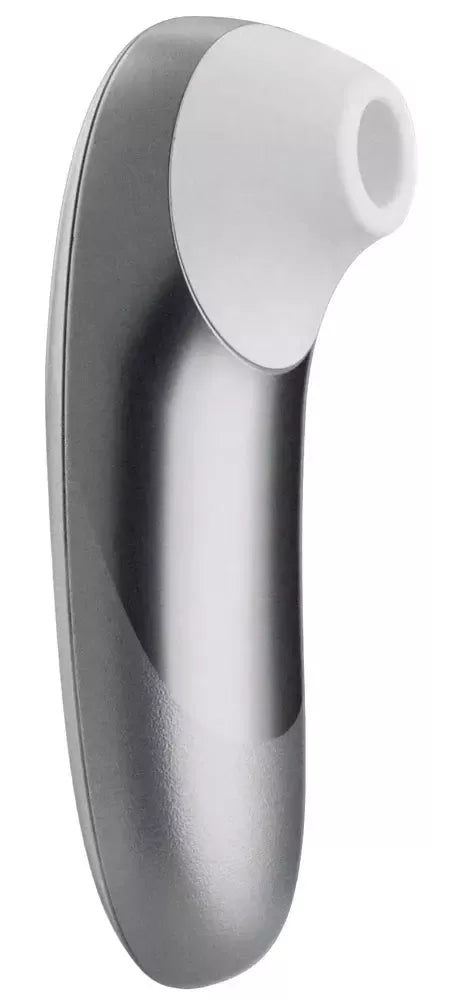 Womanizer Pro Silver – kompaktiška oro technologijų sistema, 11 režimų